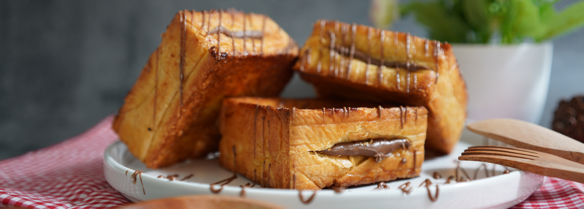 Hazelnut Honey Butter Crispy Toast